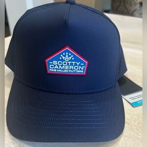 NWT Scotty Cameron X Melin Gallery Exclusive Navy Odysea Classic Homeplate Hat